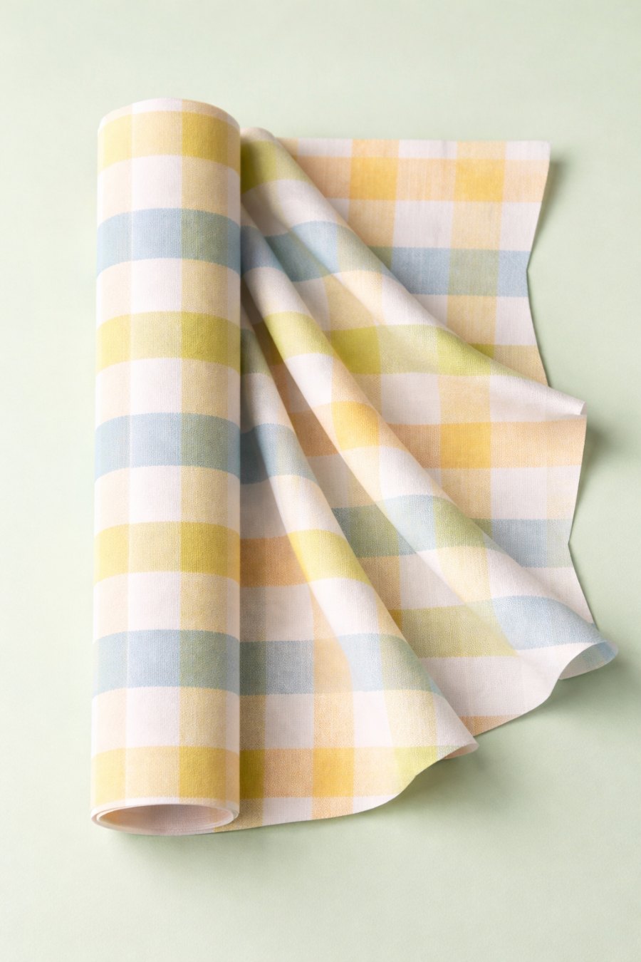 Tissu vichy pastel