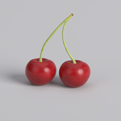 Modèle 3D : Cerises