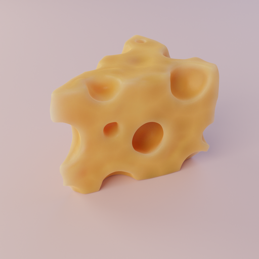 Modèle 3D : Cheddar